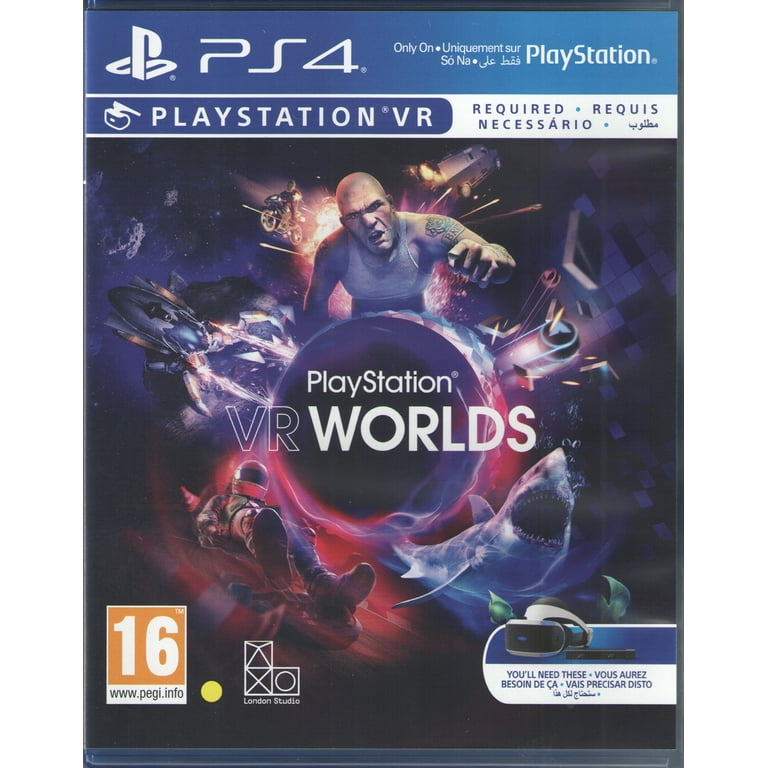 PlayStation VR Worlds for PlayStation 4 - Walmart.com