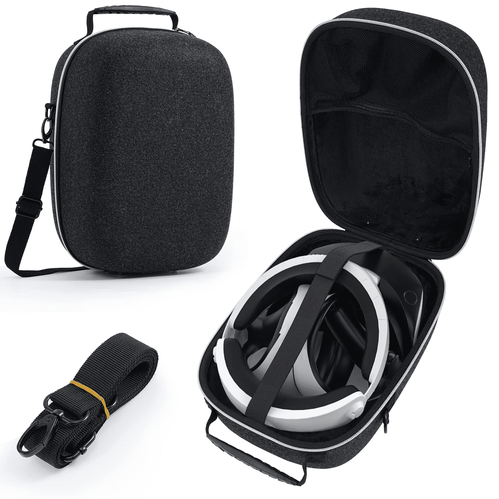 VR2 Carrying Case Hard Shell Carry Case Travel Bag Compatible with