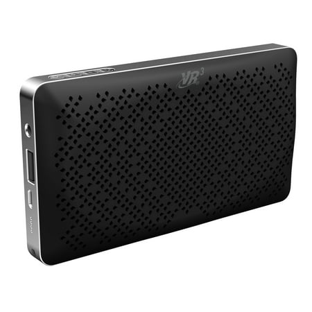 VR3, Bluetooth Portable MegaSound Speaker, Black, VR600BTPB