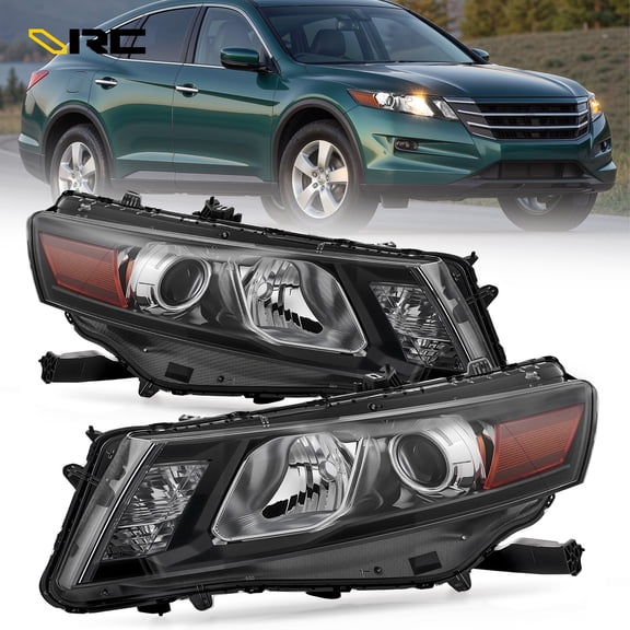 VRC LH & RH Headlight For 2010-2012 Honda Accord Crosstour HID Xenon w Projector