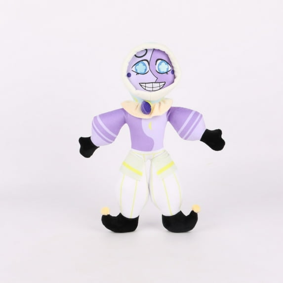 VRChat Lunar Plush, Soft Stuffed Animal Plush Figure Doll Clown Toy, Gift for Children Game Fans Christmas Birthday(13.7 inches)