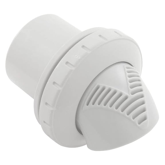 VRFSISWH Venturi Return Fitting - 1-1/2" White Slip Venturi Inlet; Pool & Spa Equipment Replacement Part; Durable PVC Construction