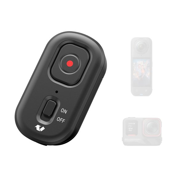 VRIG Bluetooth Camera Remote Control for Insta360 X5/X4/X3/Ace Pro2/GO3S, Wireless Action Camera Shutter