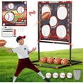 thumbnail image 1 of VROGTIK Football Toss Game Outdoor Toy for Kids Ages 3-8 1 Pack, 1 of 8