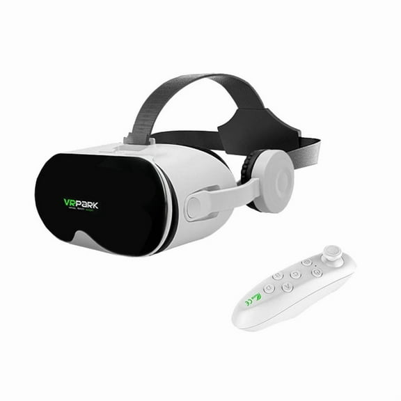 VRPARK 2nd Gen All-in-One VR Headset - HD Virtual Reality Glasses with Wireless Gaming Headphones, Factory Direct