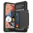 thumbnail image 1 of VRS Design Phone Case for Google Pixel 6, [Damda Glide Pro] Sturdy Semi Auto Card [4 Cards] Wallet Phone Case (Black), 1 of 9