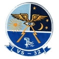 thumbnail image 1 of VS-32 Maulers 1970s Squadron Patch – Plastic Backing, 1 of 1