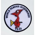 thumbnail image 1 of VS-33 Screwbirds Squadron Patch – Sew On, 1 of 1