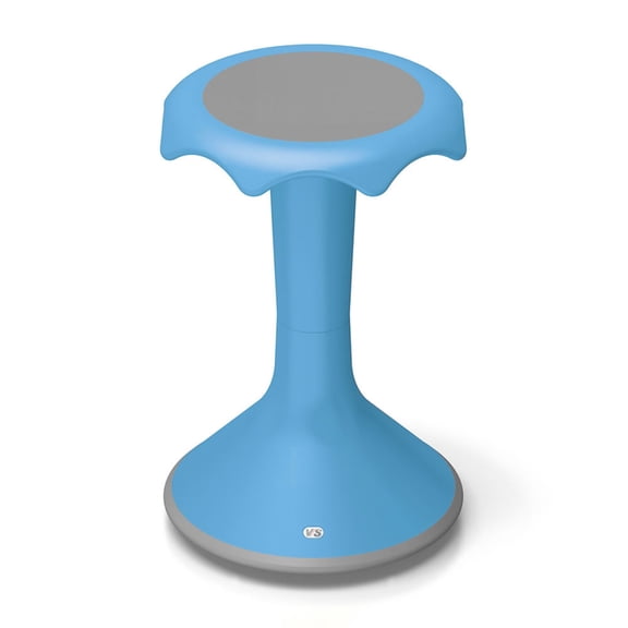 VS America Hokki Stool Flexible Ergonomic Seating -20" Light Blue