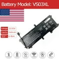 thumbnail image 1 of VS03XL Battery for HP Envy 15-AS197NZ 15-as005 15-as120nr 15-as068nr 15-AS028TU 15-AS006NG 15-AS003 15-as121TU 15-as129TU 15-AS103NC 15-AS107NF 15-AS000 15-as001la 15-AS115NF 15-AS119TU 15-AS126TU, 1 of 5