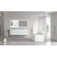 thumbnail image 1 of VSA 72" Wall Mounting Bath Vanity in White with White countertop, 1 of 4