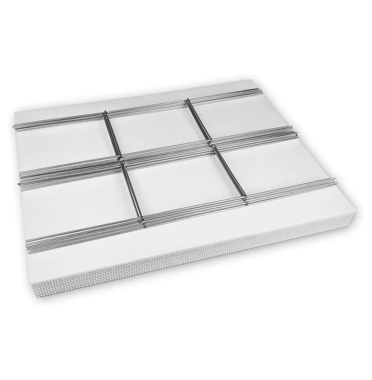VSE Blank Yard Signs | 24"W x 18"H Signs (10 pc), Includes Metal H-Stakes | For Garage Sales Signs, Graduations, or Political Lawn Sign