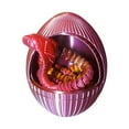 VSFAOV 3D Printed Snake Egg, 3D Printed Fidget Animals,3D Snake ...