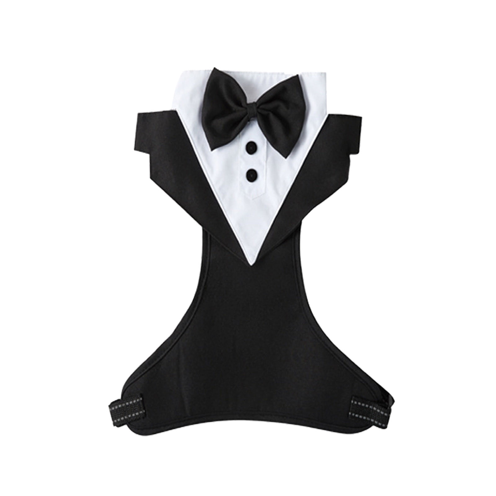 SMALL DOG - Doggy White Tuxedo Jacket main image 1