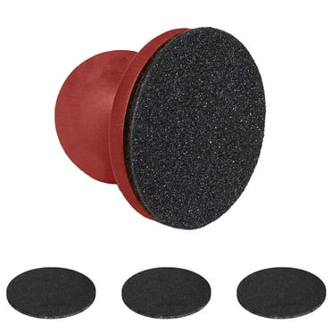 VSFAOV Small Wooden Pet Nail Scraper Solid Wood Pet Nail File Portable Round Cat And Dog Nail Trimming Board