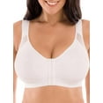 thumbnail image 1 of VSNOW Women Wireless Front Close Bras Comfort Underwear Plus Size S-5XL, 1 of 5