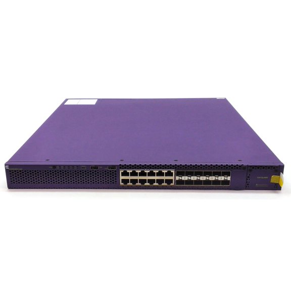 Extreme Networks Virtual Services Platform 4900 Series VSP4900-12MXU-12XE - Switch - L3 - managed - 12 x 100/1000/2.5G/5G/10GBase-T (PoE+) + 12 x 1 Gigabit / 10 Gigabit SFP+ - front to back airflow - rack-mountable