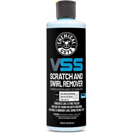 VSS One-Step Scratch and Sirl Remover - Compound and Polish for Restoring Gloss to Paint, Car Scratch Remover, orks on Cars, Trucks, SUVs, Motorcycles, RVs & More - 16 oz
