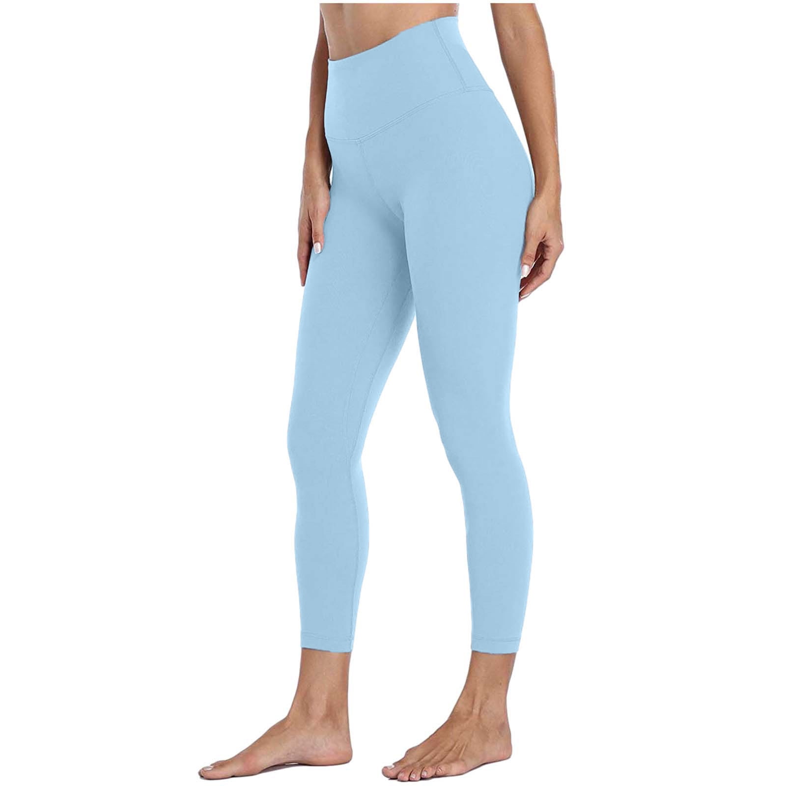 Leggings Donna Forever 21 In Cotone – Vita Alta, Tinta Unita, Per Palestra E Tempo Libero