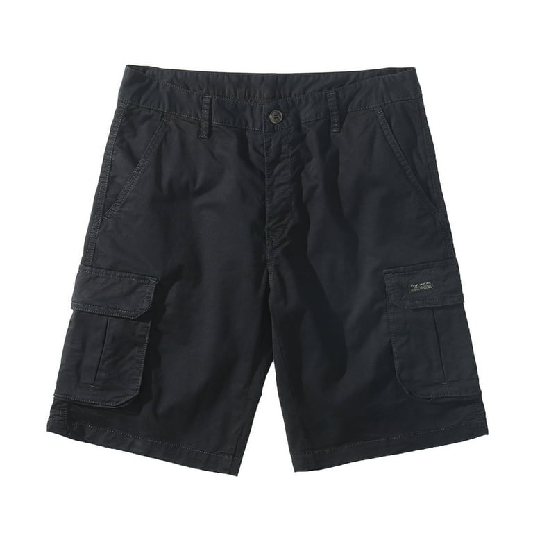 Mens dress hotsell shorts elastic waist
