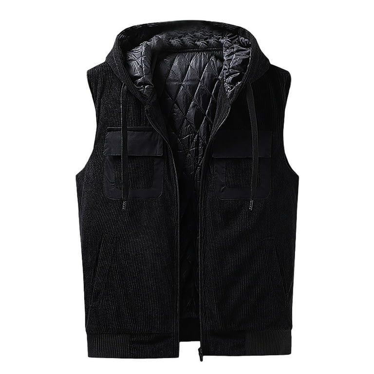 Casual Solid Draw String Zipper Hooded Collar Plus Size Overcoat Casual Solid Draw String Zipper Hooded Collar Plus Size Overcoat