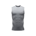thumbnail image 1 of VSSSJ Men's Compression Tank Tops Sleeveless Round Neck Casual Running Muscle Shirts Breathable Gym Fitness Workout Training Shirt Gray XL, 1 of 6