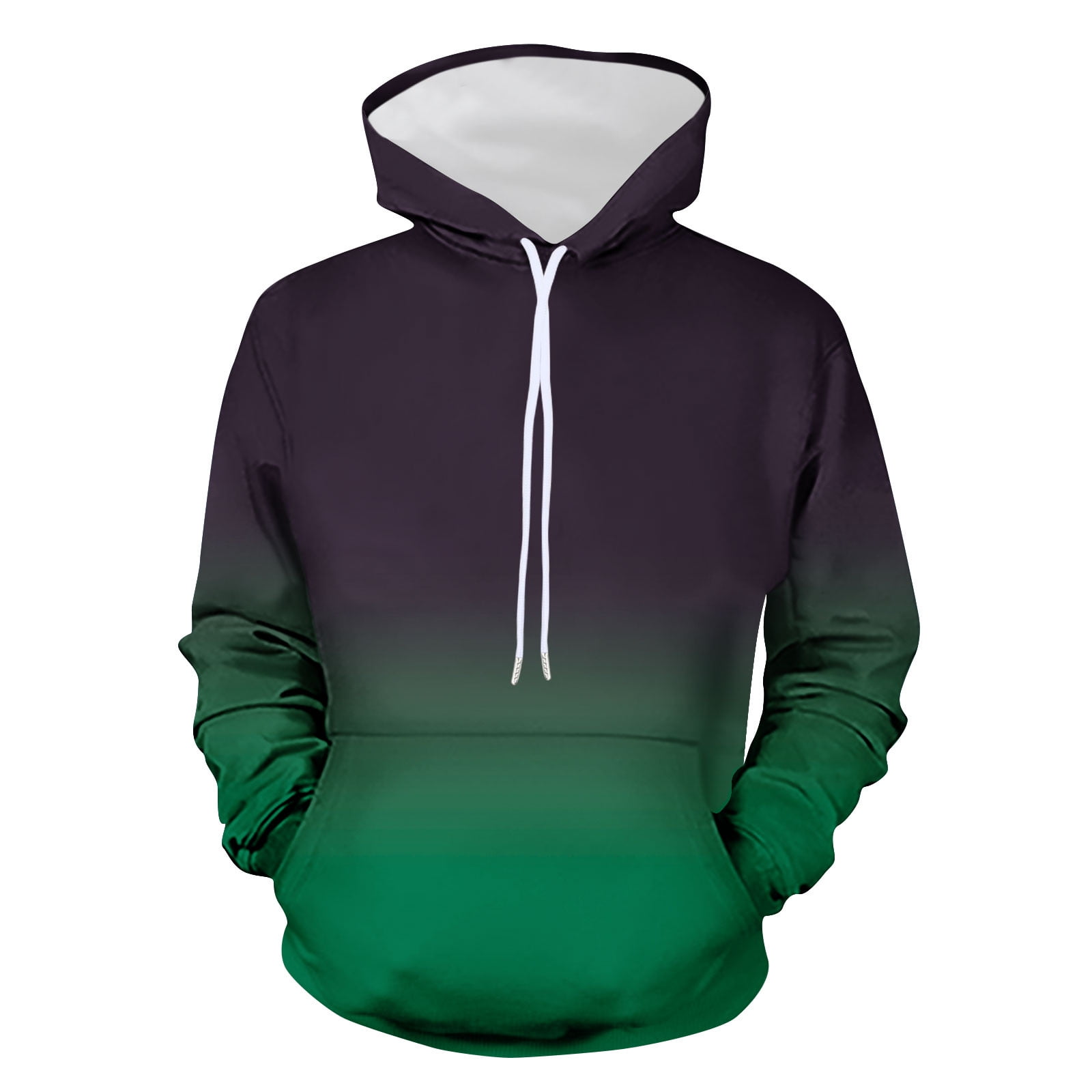 VSSSJ Men's Long Sleeve Sweatshirts Oversized Fit Gradient VSSSJ Men's Long Sleeve Sweatshirts Oversized Fit Gradient