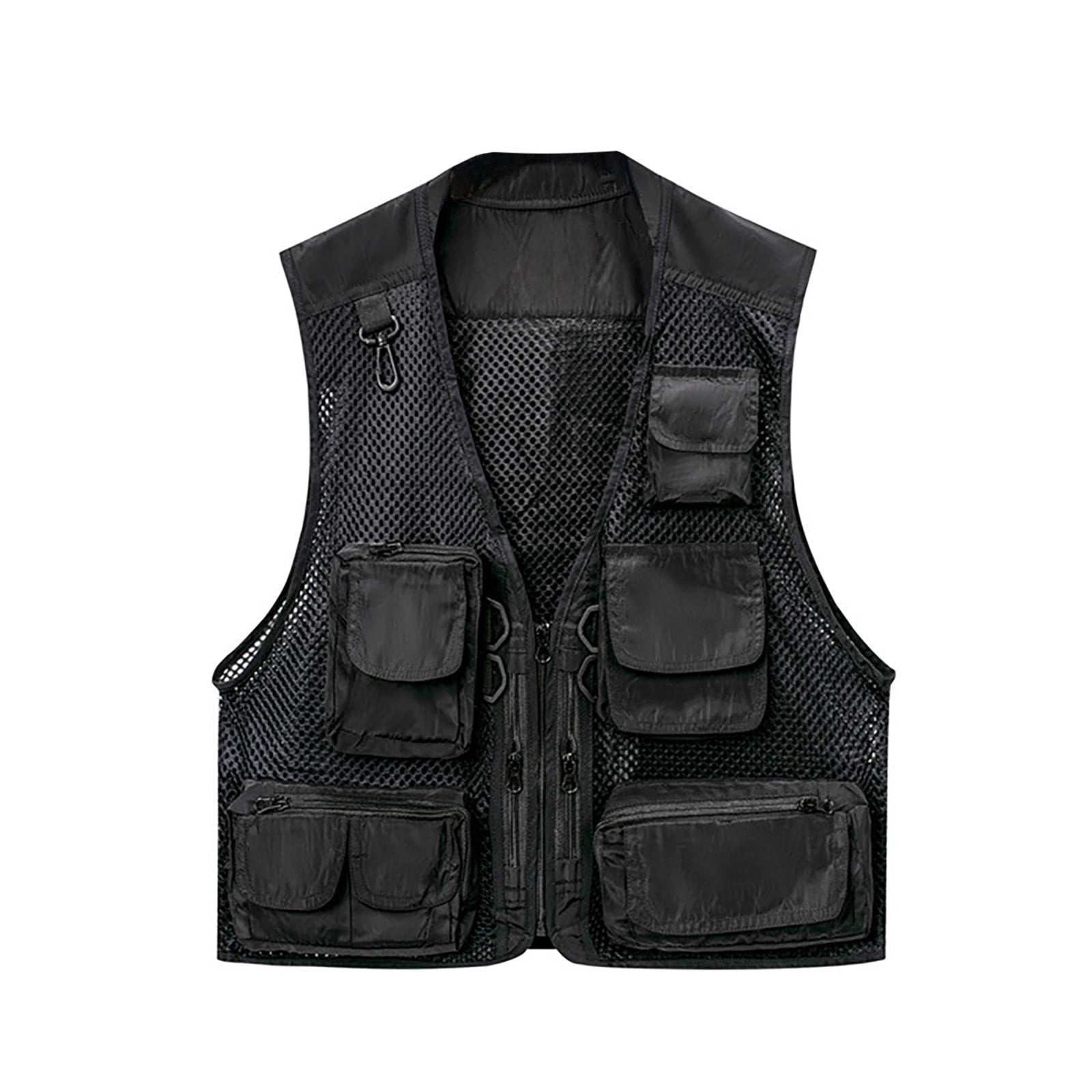 VSSSJ Mens Thin Sport Vest Relaxed Fit Zip Up Solid Liberia Ubuy