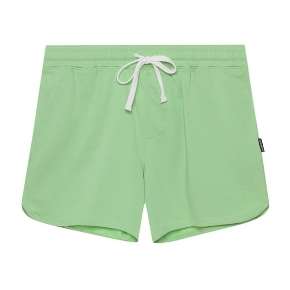 VSSSJ Mens Athletic Shorts Cotton Drawstring Gym Fitness Workout Shorts for Men Casual Elastic Waist Running Shorts with Pockets Green XL