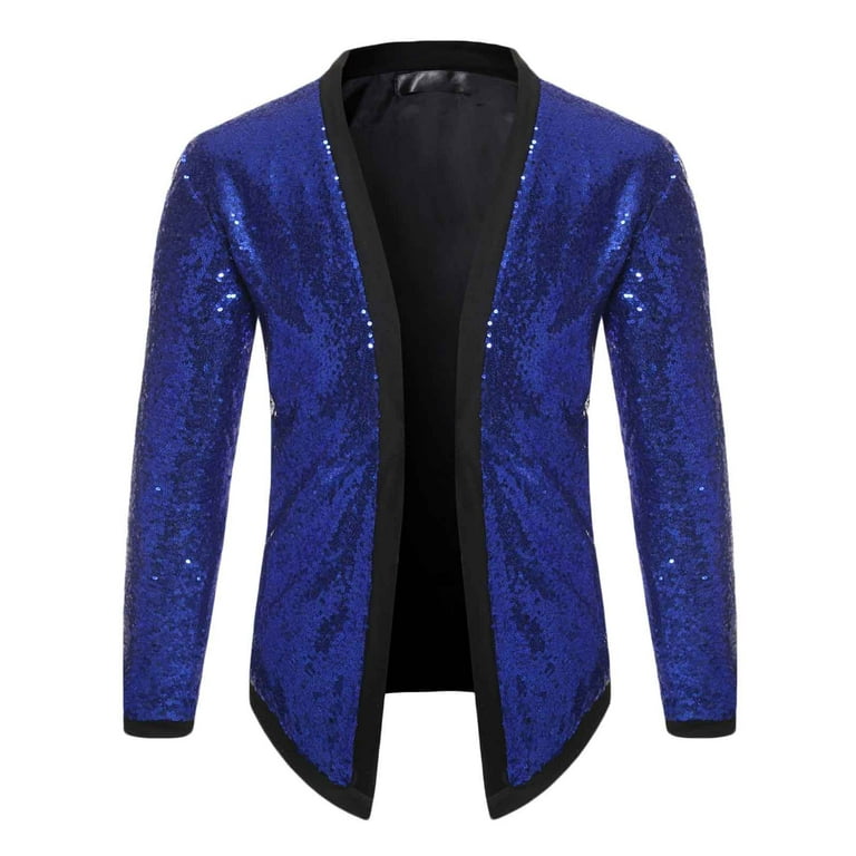 Casual Solid Sequins Patchwork Cardigan Collar Outerwear Casual Solid Sequins Patchwork Cardigan Collar Outerwear