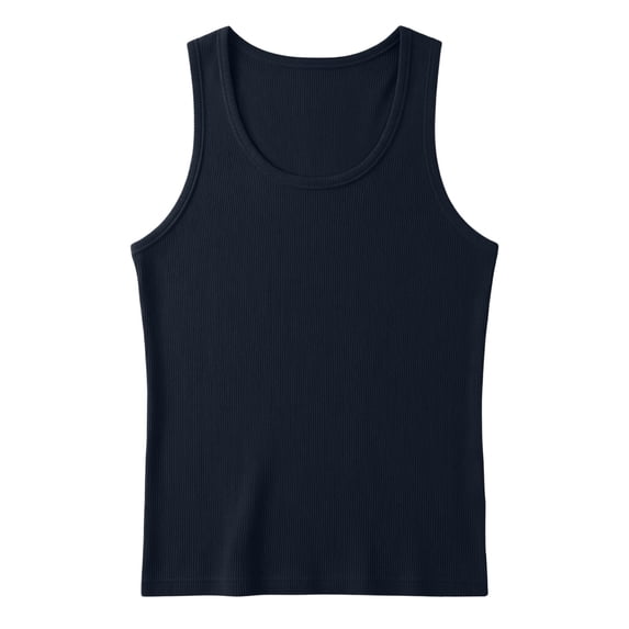 VSSSJ Mens Sleeveless Racerback Tank Tops Stretch Gym Slim Fit Ribbed Tee Tops Breathable Summer Workout Running Muscle Shirts Dark Gray L