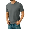 thumbnail image 1 of VSSSJ Mens Workout T-Shirts Athletic Running Short Sleeve Gym Active Shirts Quick Dry Lightweight Summer Crewneck Basic Tee Tops Army Green S, 1 of 8