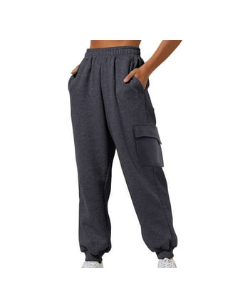 Women's Red Stacked Sweatpants High Waist Tracksuits Joggers Streetwear  Pants Walking Trousers Stretch (Color : Gray Stacked, Size : S.) at   Women's Clothing store
