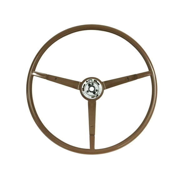 VSW 15 inch Reproduction Palomino Steering Wheel Compatible with 1965-1966 Ford Mustang, ST3034PAL