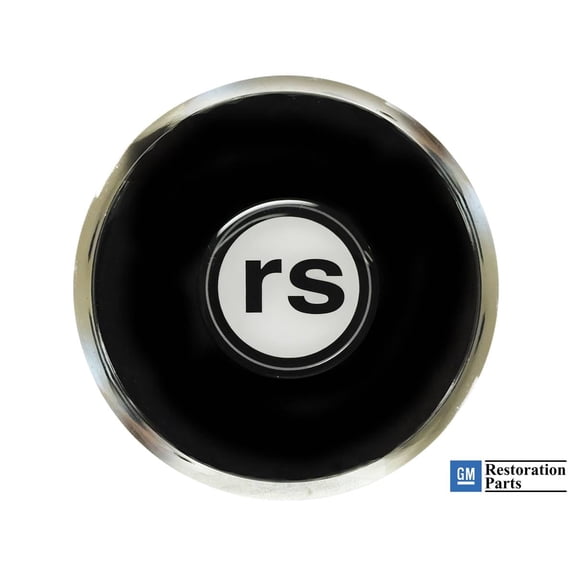 VSW 6-Bolt Deluxe Horn Button, Camaro Rally Sport RS Emblem