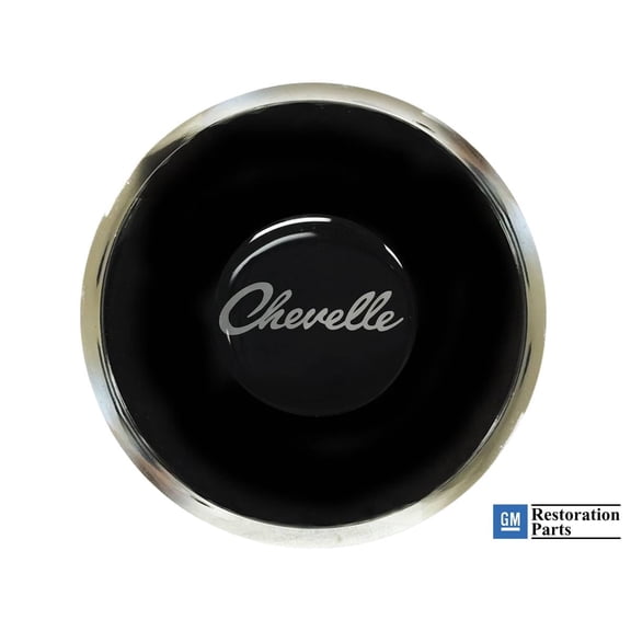 VSW 6-Bolt Deluxe Horn Button with Chevrolet Chevelle Emblem STE1018DLX
