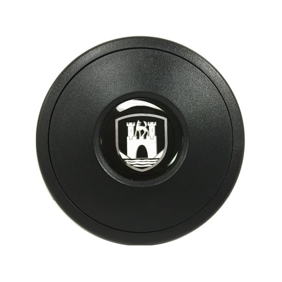 VSW 9-Bolt Horn Button Compatible 9 Bolt Steering Wheel, with Castle Emblem STE1041