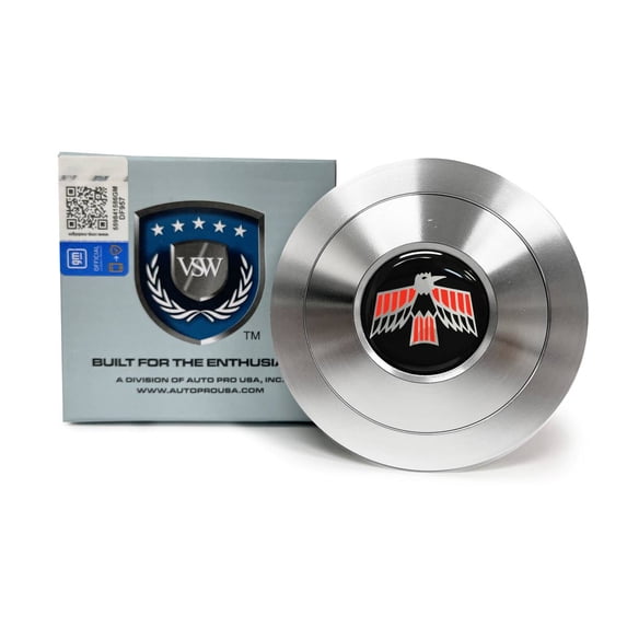 VSW 9-Bolt Premium Billet Horn Button, 1967-69 Firebird Emblem