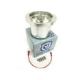 thumbnail image 1 of VSW 9-Bolt Silver Steering Wheel Hub Adapter Compatible with 1961-1974.5 Volkswagen 13/16" Spline STH1007SIL, 1 of 4