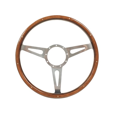 VSW Steering Wheels; S9 Classic Wood; Sebring Style Riveted Steering Wheel