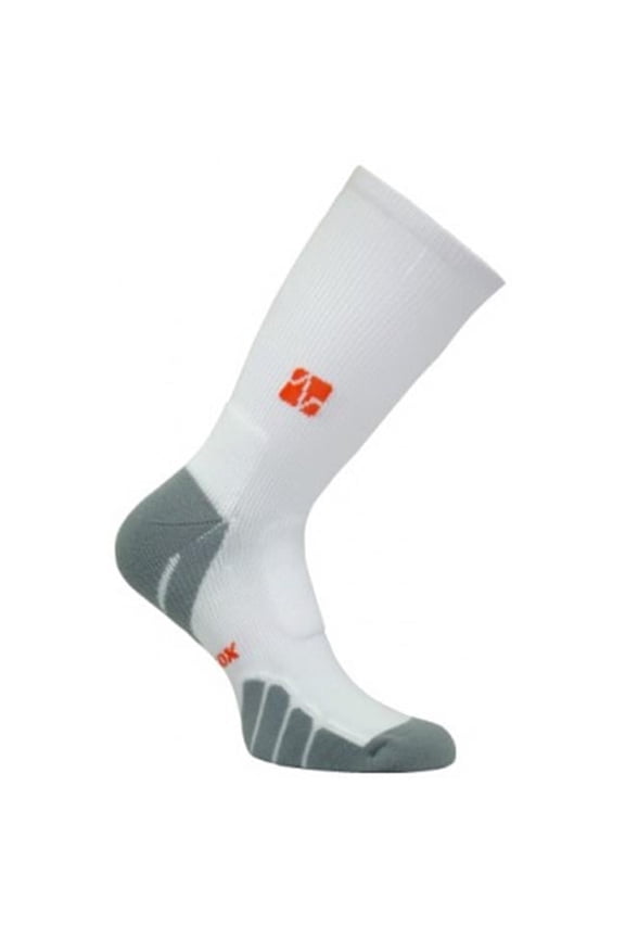 VT 0810T Tennis Classic Crew Medium Weight Socks, White - Extra-Large