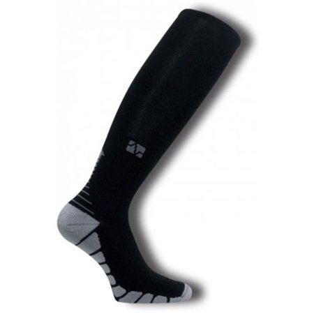 VT 1211 Compression Perfomance & Recovery Sock, Black - Large