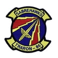 thumbnail image 1 of VT-86 Saberhawks Squadron Patch – Plastic Backing, 1 of 1