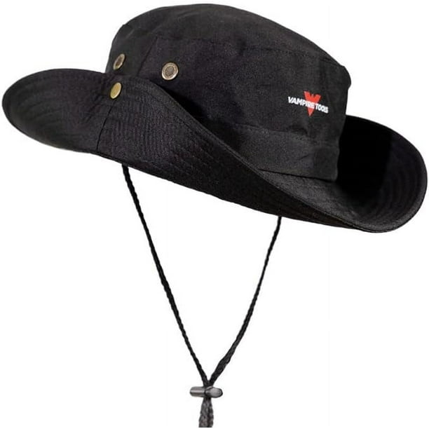 VT-B-HAT Vampire Tools Wide Brim Bucket Hat with Side Vents for