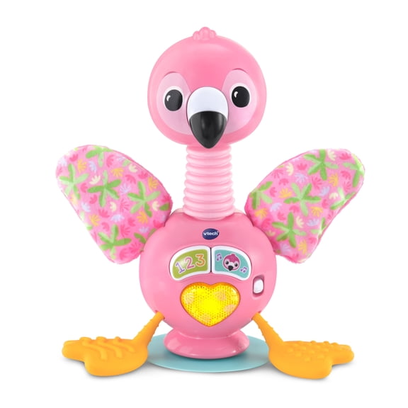 VTech Baby Bounce & Bobble Flamingo Electronic Learning Toy for Ages 6+ Months