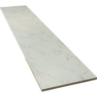 1PC VT Industries Stretta Laminate White Marble Countertop
