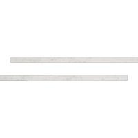 1PC VT Industries Stretta Laminate Countertop White Marble End Cap Kit