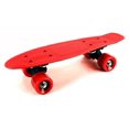 thumbnail image 1 of VT Mini Smooth Ride Cruiser Complete 17" Banana Skateboard w/ 54mm Wheels, ABEC-7 Bearings (Red), 1 of 4