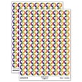 thumbnail image 1 of VT Vermont State in Heart 200+ Round Stickers - Rainbow - Gloss Finish - 0.50" Size, 1 of 3
