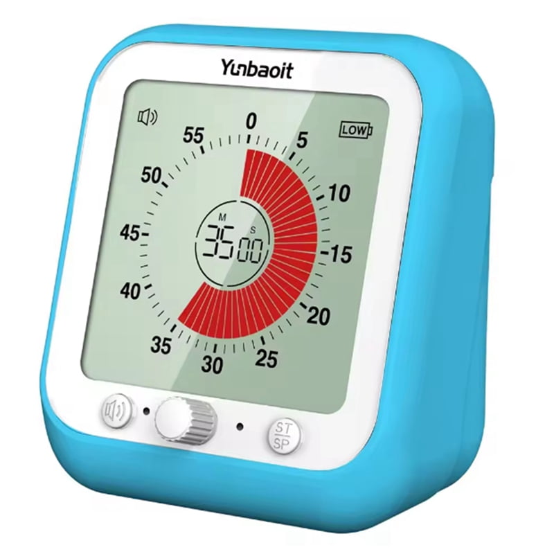 VT09 Digital 60-Minute Visual Timer with 3.5-Inch Colored Screen ...
